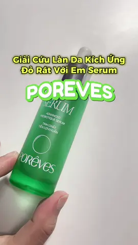 Serum phục hồi Poreves #trending #viral #skincare #serum #phuchoi 