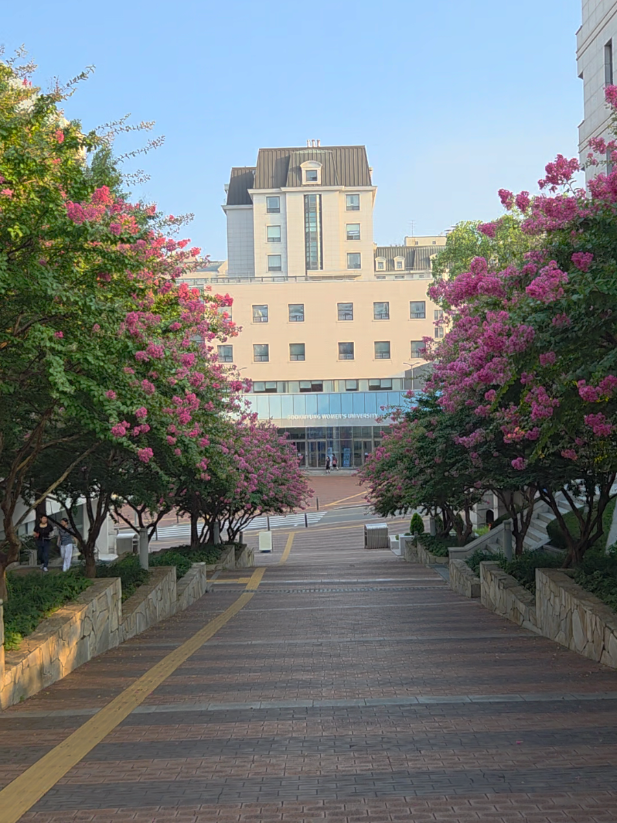 Sookmyung Women's University #fyp #កូរ៉េ #ខ្មែរ #seoul #korea 