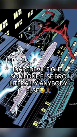 DAREDEVIL STICK TO THE STREET TIERS BRO Y ARE U TRYNA RUN A FADE WITH SILVER SURFER AND HULK😭🙏🏾#daredevil #marvelcomics #marveltok #marvelstudios #fyp #fypシ゚viral 