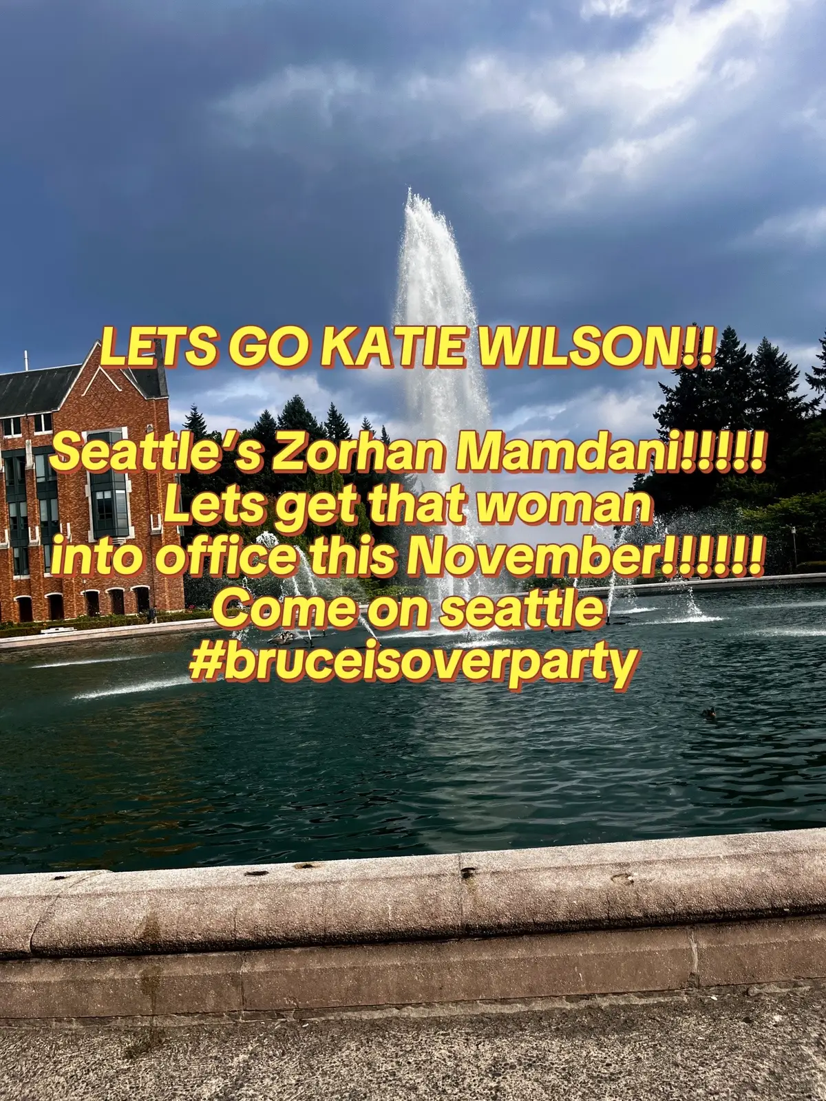 #zorhanmamdani #bruceisoverparty #seattle #katiewilson #mamdani #nyc  @Katie Wilson For Seattle Mayor 