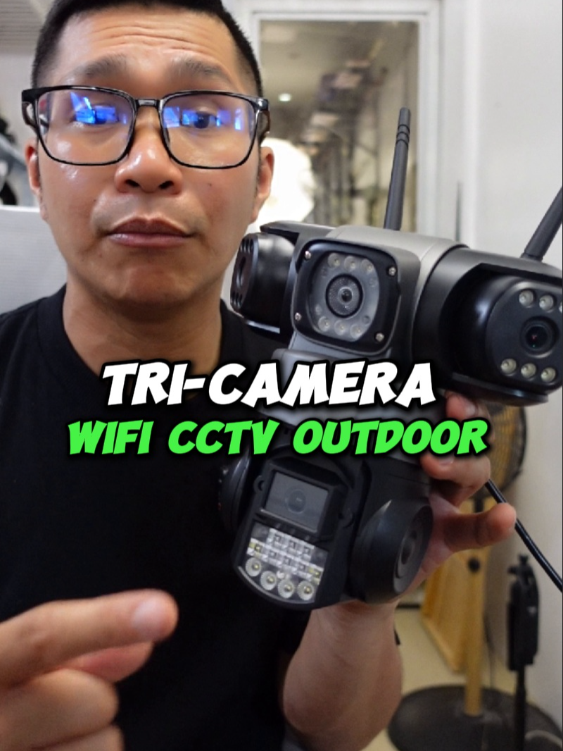 v380 PRO TRI CAMERA CCTV - HOME SECURITY OUTDOOR WIFI #cctv #wifi #outdoorcctv #triplecamera #tricamera #360cctv #360view #homesecurity #homeprotection #v380pro