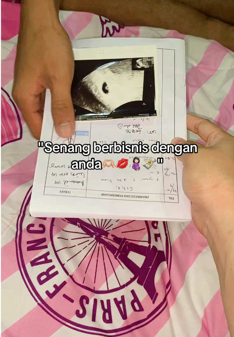 Transaksi berhasil 🤝 #masyaallahtabarakkallah #hamil #garisdua #hamilmuda #bumil #pregnent #usg #bumilsehatbayisehat🤰♥️😘😘 #alhamdulillah__الحمد__لله 