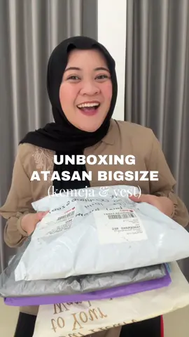 BB 85kg // unboxing atasan-atasan bigsize lagi yukk!!!💗 
