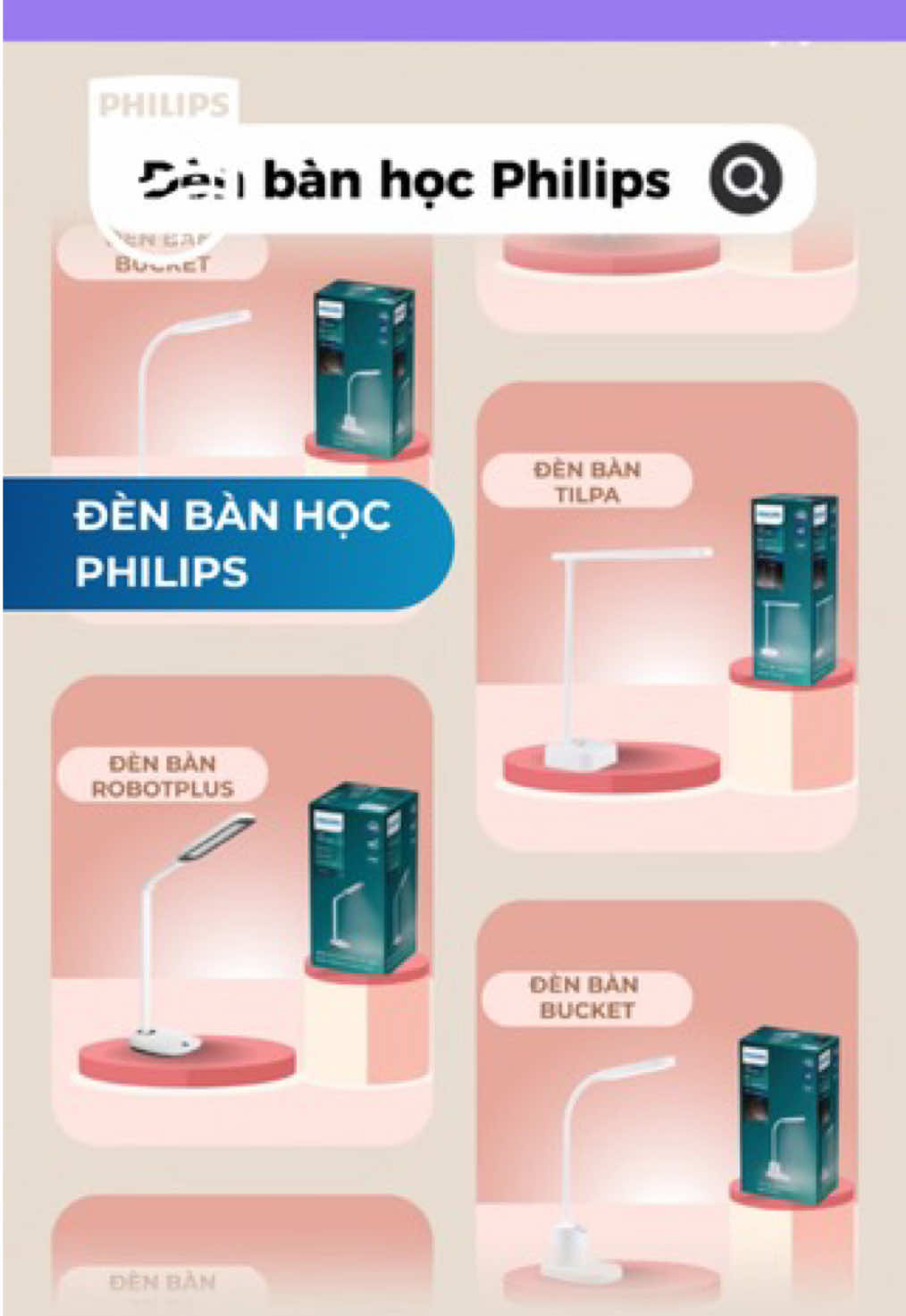 Đèn bàn học Philips - Đồng hành cùng mùa back to school nhen!!! #xuhuong #signify #denphilipschinhhang #philipslighting #livestream 