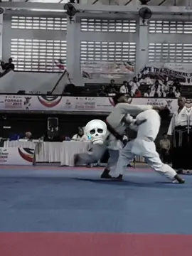 Just slow Gyaku Tsuki 🥶 Traditional Karate~ (FKTI)  FORNAS VIII 2025 NTB, Mataram Lombok Barat.  #karate #traditionalkarate #fornasviiintb2025 #fyp #wtkf 
