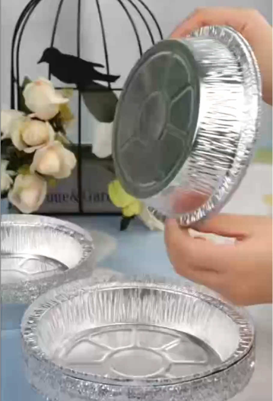 铝箔热菜盒#good 