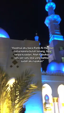 Perlahan-lahan Allah kabulkan doa ku #ratibalhaddad #rathibalhaddad #ratibalhaddadlengkap #ratibulhaddad #jalurlangit #jalurlangit🔥 #amalanjalurlangit #jalurlangitemangbeda 