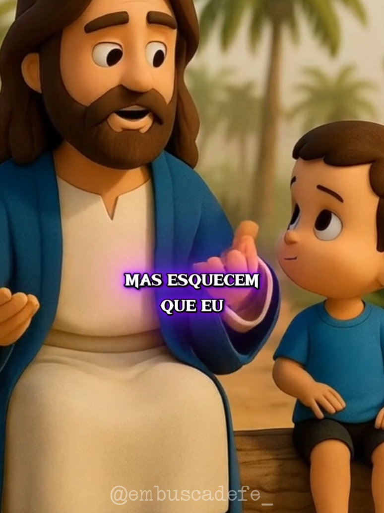 🎙️ “Por que só lembram de Jesus quando estão mal?” – Um diálogo que toca o coração 💔🙏 #JesusFala #abandono  #Fé #ReflexãoCristã #VolteParaJesus #CristãoTiktok #jesus 