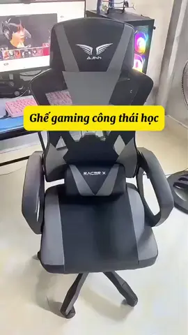Ghế Gaming Da PU Công Thái Học Ngả Lưng Xoay 360 Cho Game Livestream Văn Phòng##huyendungthat##ghexoayvanphong##ghegaming