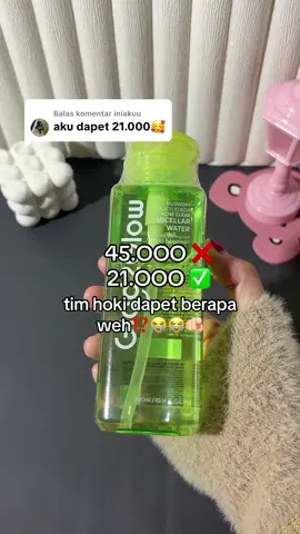Membalas @iniakuu micellar water g2g #glad2glow #micellarwater #micellarwaterglad2glow #micellarwaterg2g #acneproneskin 