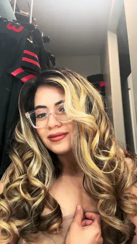 My favorite part of getting ready is how my hair looks. Now to brush these locks #hairtok #hair #fyp 