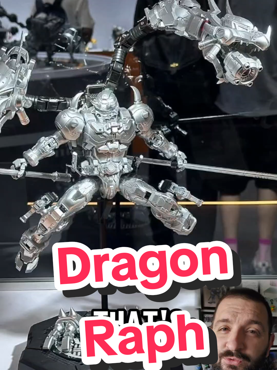 Woah heatboys official has snuck in an awesome new Mecha Heat Dragon Raphael figure? Hope it comes to @Bombusbee_Official  soon! This figure looks amazing as does all of their upcoming Teenage Mutant Ninja Turtles in the Mecha Heat and Heatfig 8 lines. Check out that Krang and transforming Tank Raph.  Stay tuned for Gold Donatello review from me! #heatboys #dragonraph #mecha 