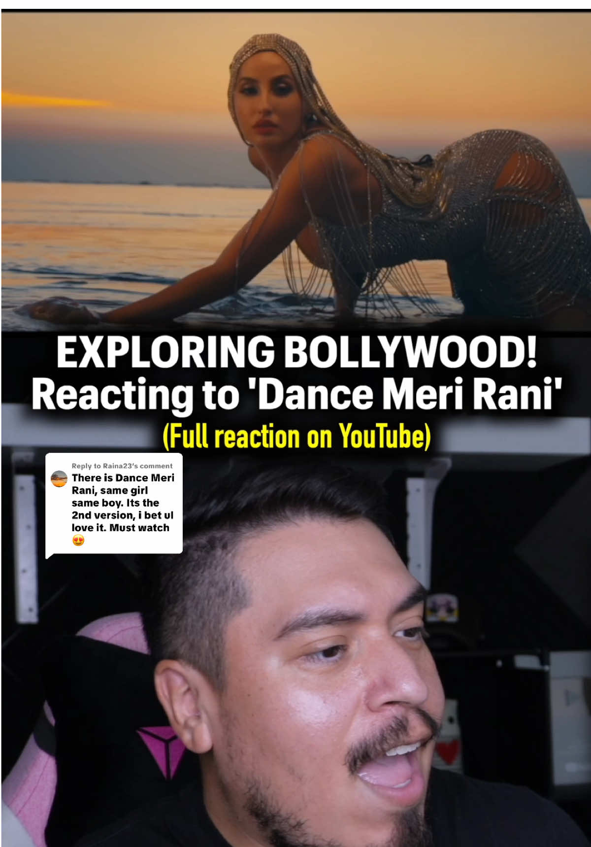 Replying to @Raina23 I found Bollywood! Reacting to 