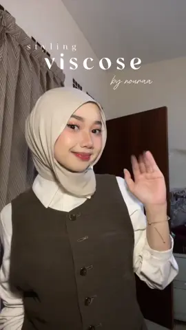 nemu viscose super comfy lagii!! kali ini dari @NOURAA.SCRAFT 💗✨ #viscose #nouraascraft #pashmina 