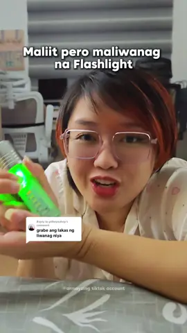 Replying to @pitheyashop Pang malakasang flashlight 🔦✨💡  #flashlight #multifunctionalflashlight 