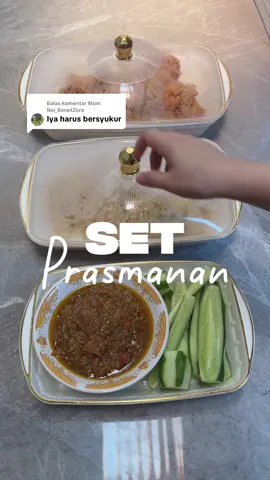 Membalas @Mom Nei_BenetZora  untung banget udah ada prasmanan ini #prasmanan #setprasmanan #setprasmananmurah 