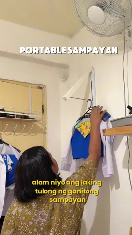 Portable na sampayan 👚 spacesaver