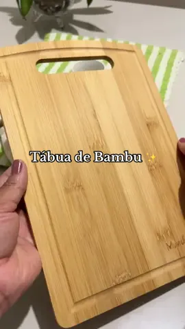 Tábua de bambu ✨ Comenta “EU QUERO” para receber o link por direct. #lardocelar #casaorganizada #decoracaodecasa #comprinhas #shopee #enxoval #tabua 