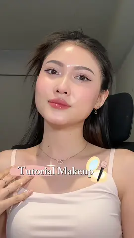Udah lama ga bikin tutor makeup, ni aku buat lagi 🫰🏻🤧 #makeuptutorial #flawless #glowcomplexion 
