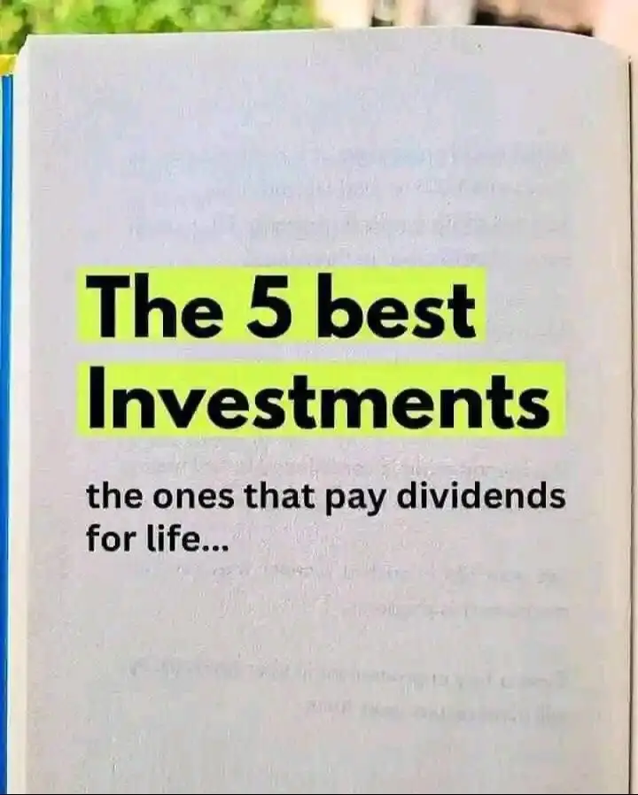 THE 5 BEST INVESTMENT: #unitedstates #unitedkingdom #mindset #investment 