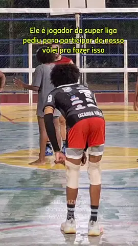 o jogador da super liga na pelada Cupom Growth suplementos: VOLEI  video de 2023 #volei 