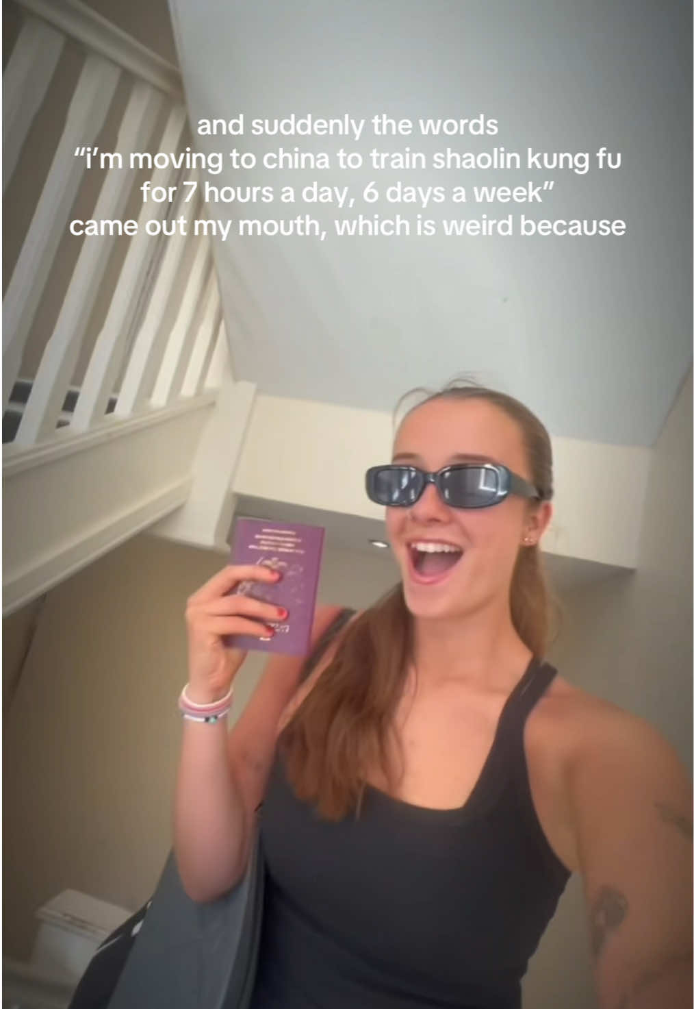 craziest side quest of my travelling career so far is officially HAPPENINGGGG after endless endless hours of research and filling out forms and being interviewed I finally got my visa, cheers to that xx  #china #shaolin #kungfu #femalesolotravel #traveltiktok 