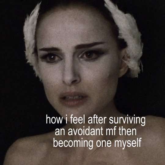 all i wanted was for him to show up, but no his insecurity stopped him from that 🤣 #natalieportman #padmeamidala #ninasayers #starwars #blackswan #foryoupage #fyp #fypシ #girlblog #girlblogger #foru #exbf #avoidantattachment #avoidantattachmentstyle 
