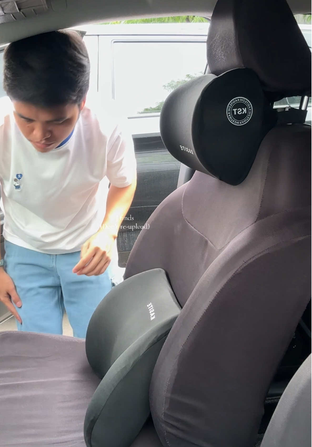 Car Memory foam pillow #caraccessories #carheadrest #carpillow #jfinds #jfindss 