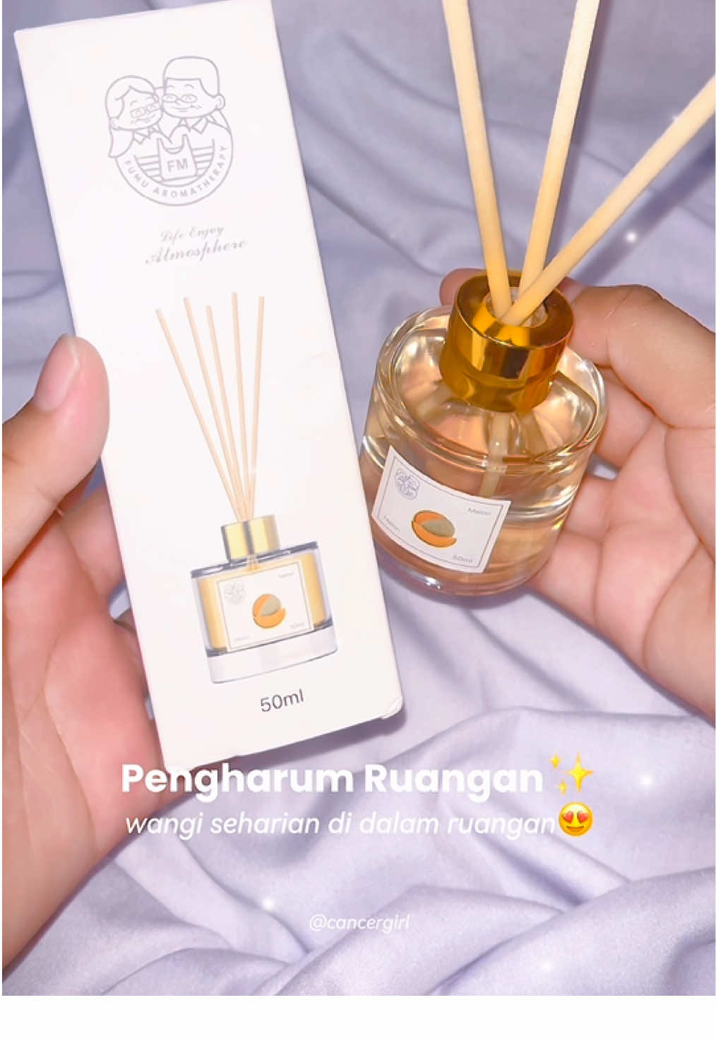 Pengharum ruangan andalanku 😍✨ @FUMU AROMATERAPI #pengharumruangan #aromatherapy #melon #wangimelon #diffuser #like #follow #lfl #fff #fyp #fypage #fy #affiliate #affiliatemarketing #affiliatetiktok #affiliatepemula #murah #viral #afordable 
