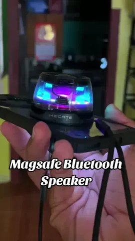 Edifier G200 magnetic bluetooth speaker! Soundtrip anytime and anywhere! #magsafespeaker #magneticspeaker #minibluetoothspeaker #edifier #fyp 