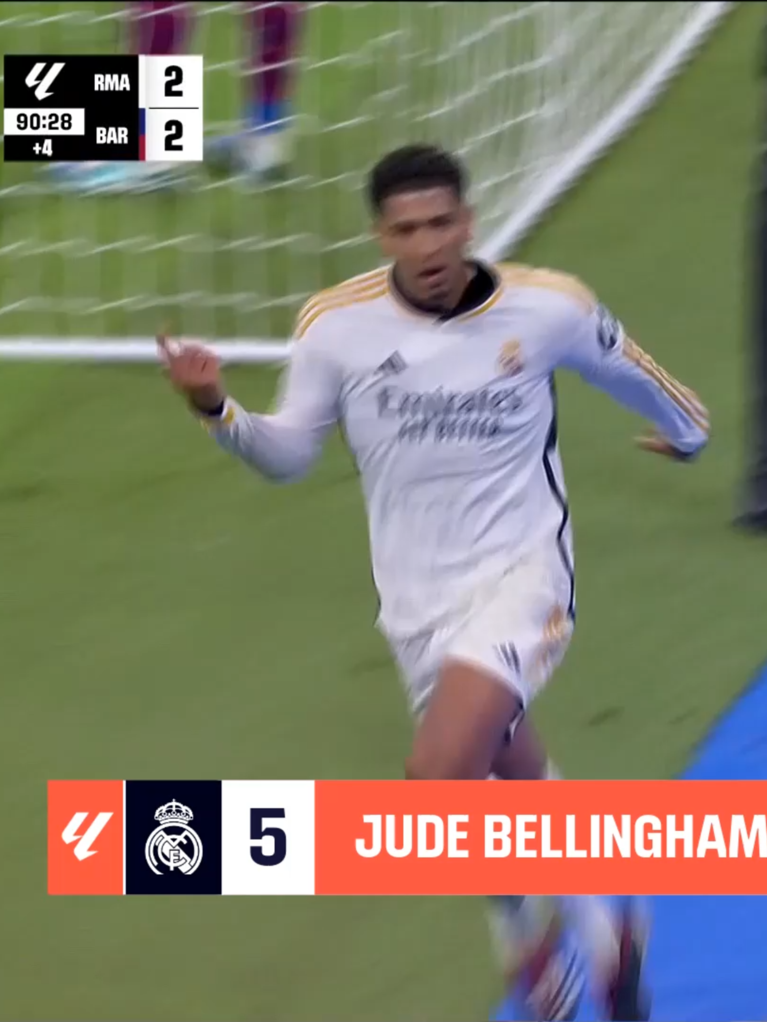 A game to remember. Real Madrid 3-2 FC Barcelona #ELCLÁSICO #LALIGAEASPORTS #DeportesEnTikTok #IA #AI