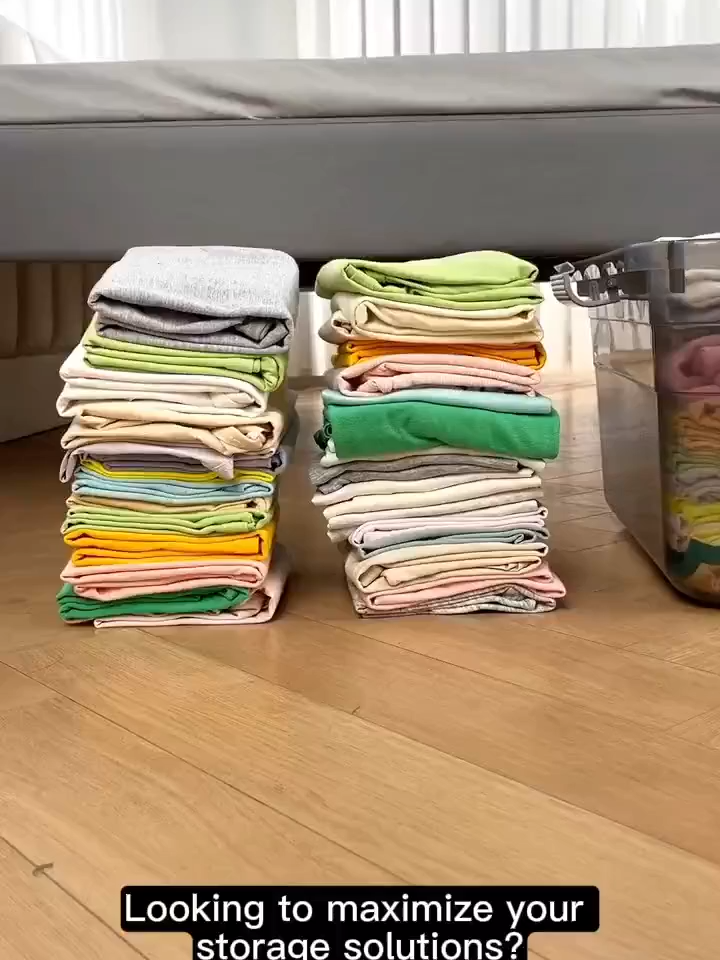 #HomeyUnderBedStorageBox Kung may ganito ka, di ka na maghahanap ng aparador!#Clothes #Storage #Cabinet