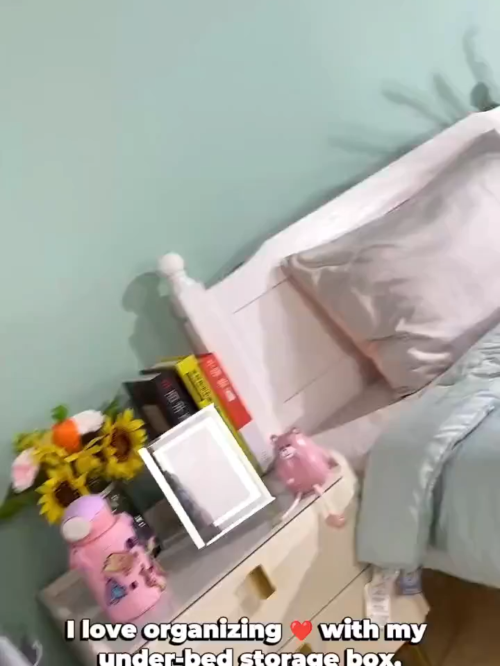 #HomeyUnderBedStorageBox Paborito ng mga nanay — ang pinaka-praktikal na storage box!#Clothes #Storage #Cabinet
