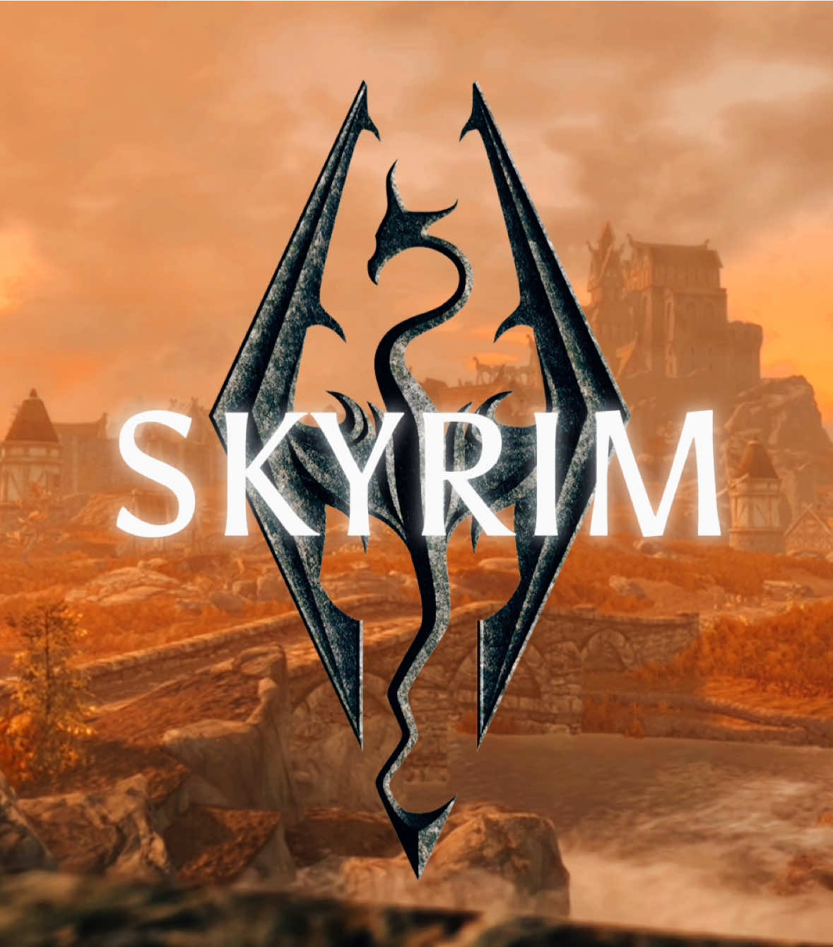 The greatest fantasy games of all time argue with Alduin's wall #Skyrim #Oblivion #oblivionremastered #elderscrolls #dagothur