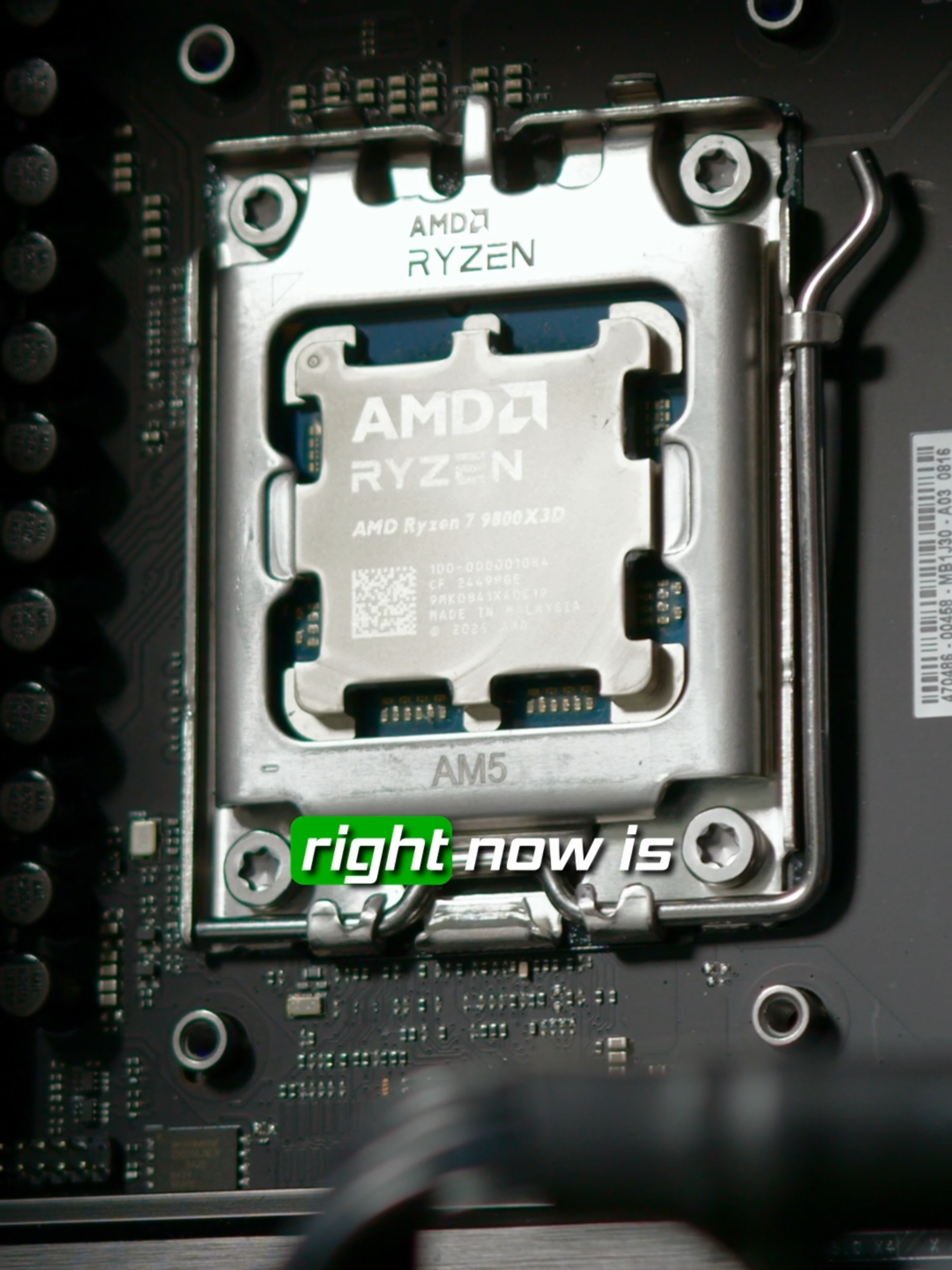 Stop Buying Ryzen x3D CPUs! #pcgaming #ryzen #amd #intel #9800x3d #7800x3d