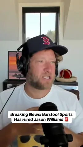 Dave Portnoy announced Barstool Sports Has Hired Jason Williams 🚨 @Dave Portnoy @The Unnamed Show 