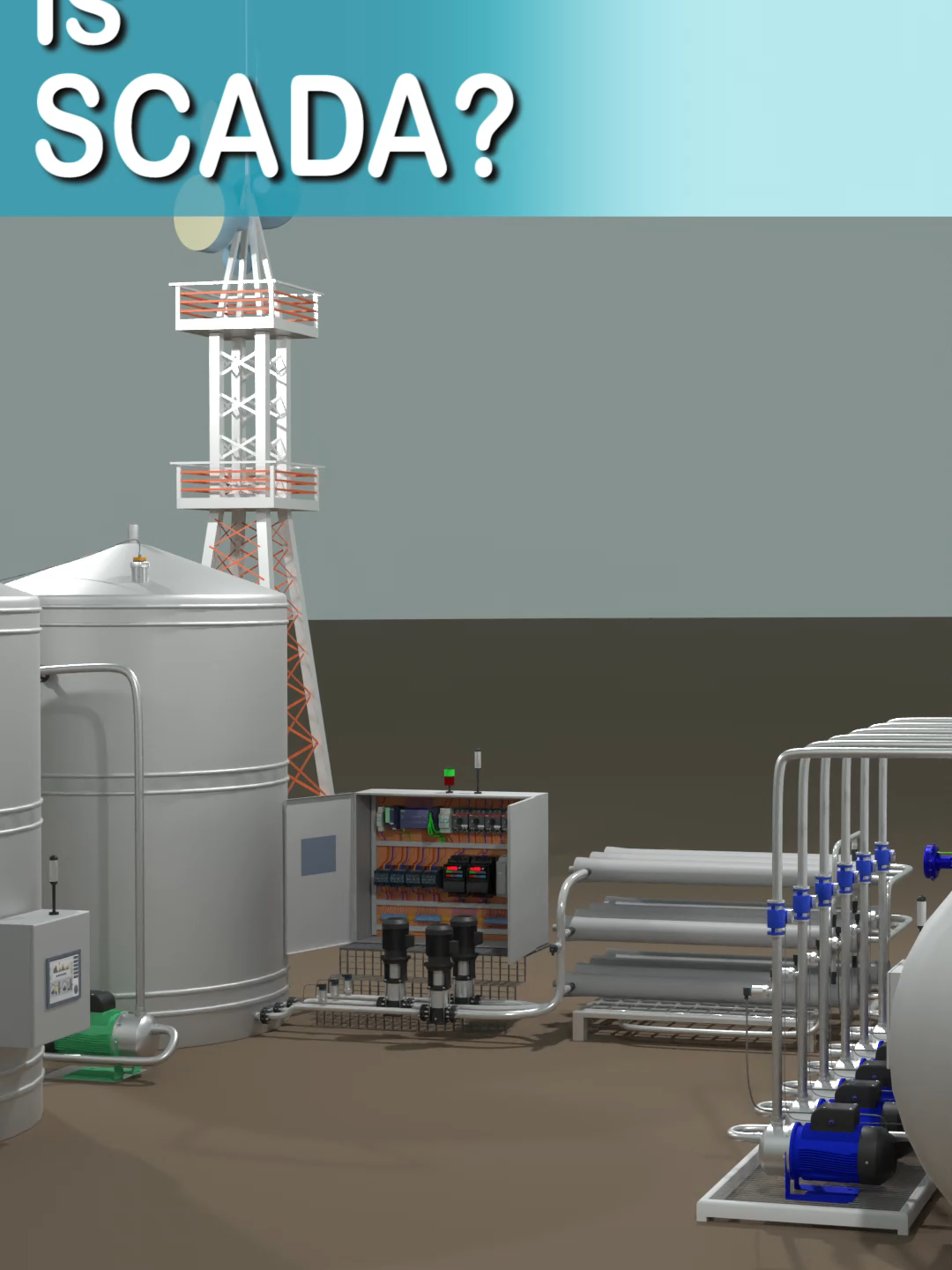 What is SCADA ? Supervisory Control and Data Acquisition System #technician #automation #Engineer # industry