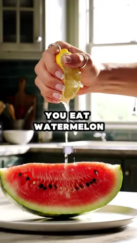 Why Should You Eat Watermelon with Lemon? #health #healing #healthy #healthcare #healthtips #healthtip #natural #nature #nutrition #watermelon #watermelon🍉 #lemon #lemon8 