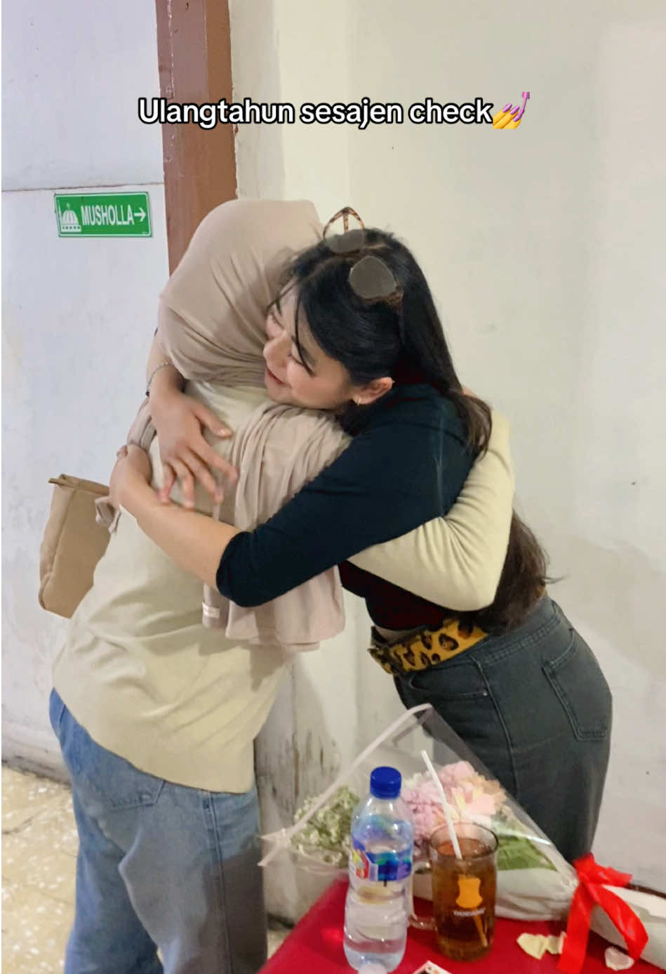 Met ultah gegeeeee✨✨✨ @ageaagstn 🫂🫂🫂 #sajen #birthday 