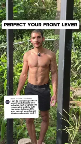 Replying to @Zach , it’s really just lower ab and back muscles that need work. Let me know if y’all have other questions or tutorial requests :) #calisthenics #trainer #Fitness #frontlever #tutorial #workoutmotivation #bouldering 