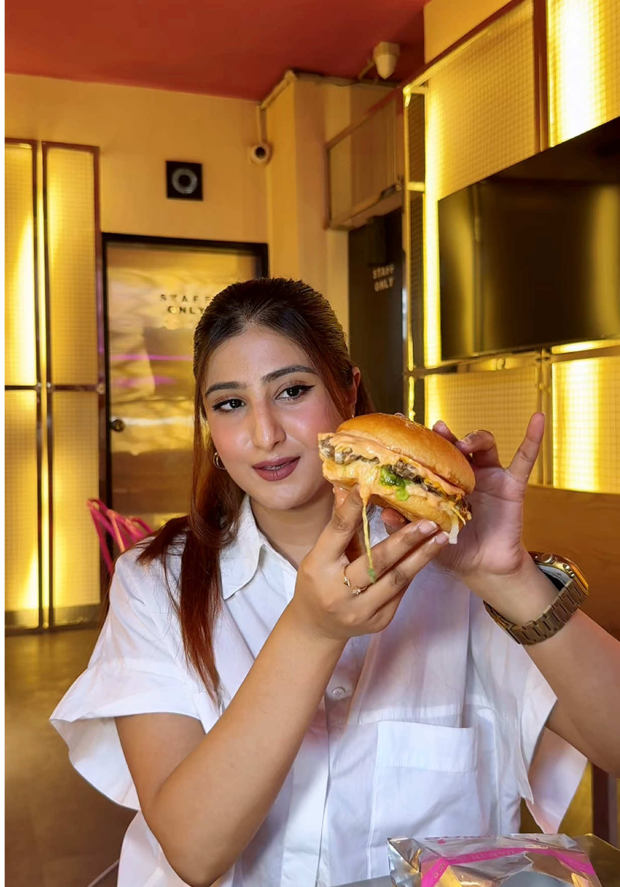 New burger place in town! #fyp #foryou #foryourpage #beefburger 