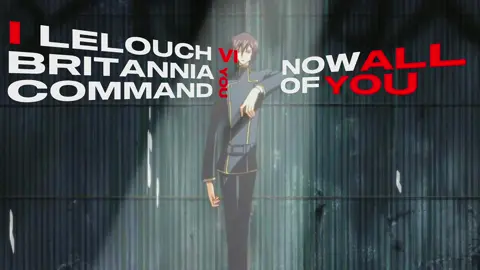 stayed up til 5 am for this #codegeass #lelouch #anime #edit #fyp 