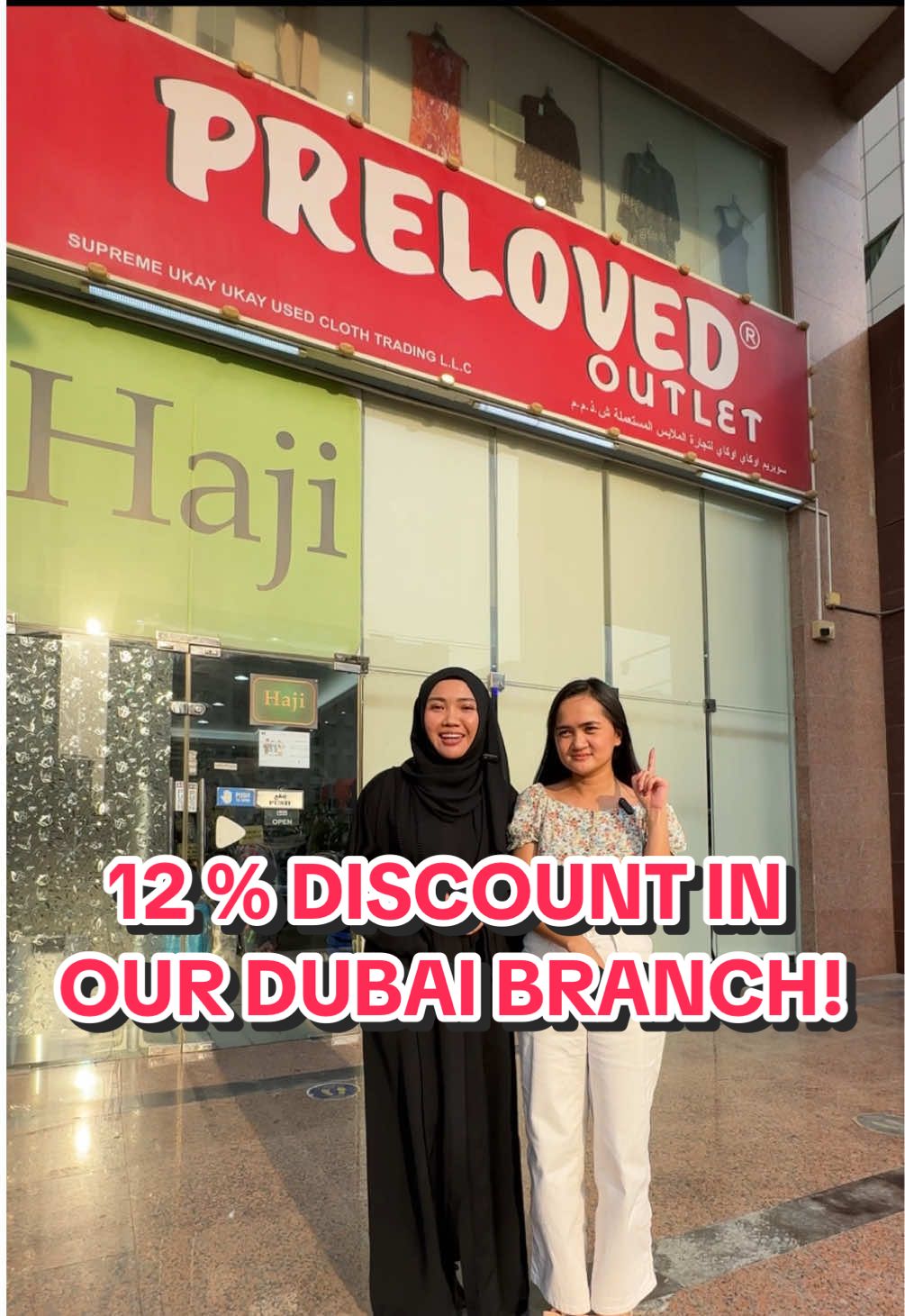 Visit our Dubai Branch “@Preloved Outlet ( Ukay-Ukay ) ”. They are having 12% DISCOUNT ! #fyppppppppppppppppppppppp #fypシ゚ #fyp #sale #offer #foryoupage #retail #thrift #ukayukay #preloved #Summer #outfit #usedclothing #fashion #ukay #kabayan #trend #OOTD #UAE #Dubai #Sharjah #ajman #Abudhabi #rasalkhaimah #fujairah 