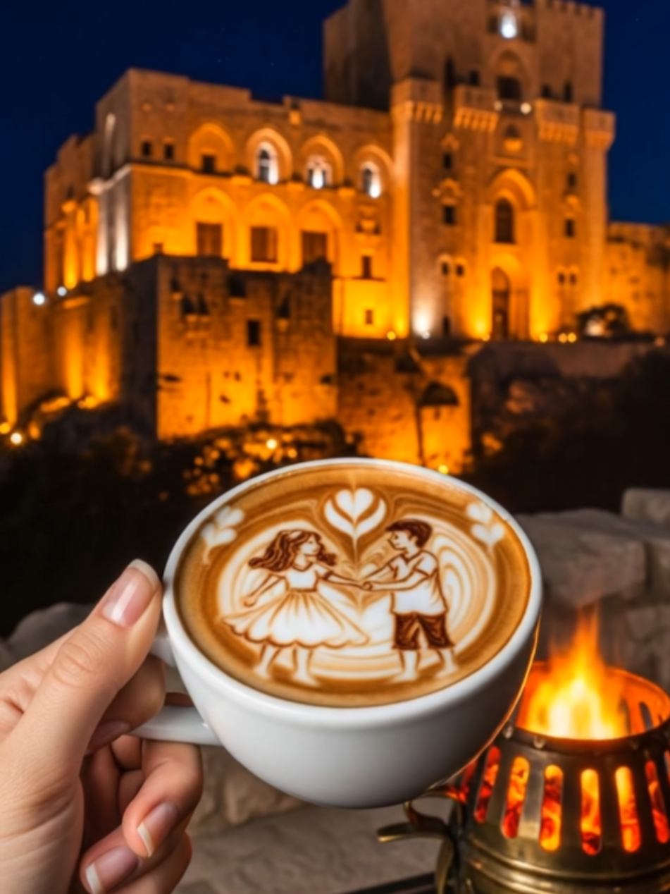 #نار #نوستالجيا #تراث #your_coffee #قلعة   #حلب #لاتيه 