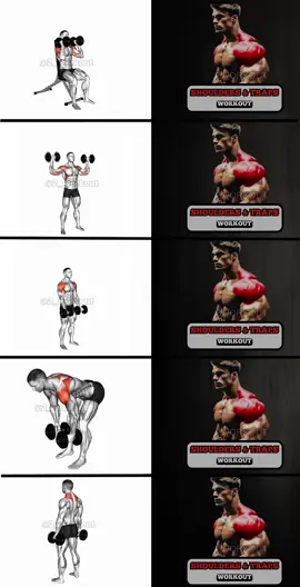 Dumbbell Only - Shoulder Workout Routine #2workout #workout #traps #shoulderworkout #shoulders #shoulder #shoulderworkout #gyminspiration #gymmotivation #gym #fitness