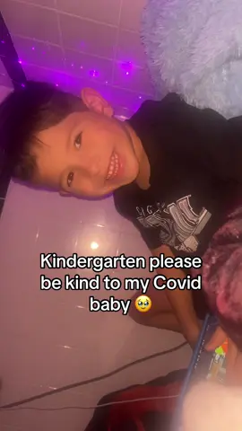 Kindergarten plz be kind to my baby boy 🥺 he’s my last baby and he is one of a kind. I hope this cruel world doesn’t kill his spirit and he grows up to do great things ✨♥️#covidbaby #kindergarden#live 