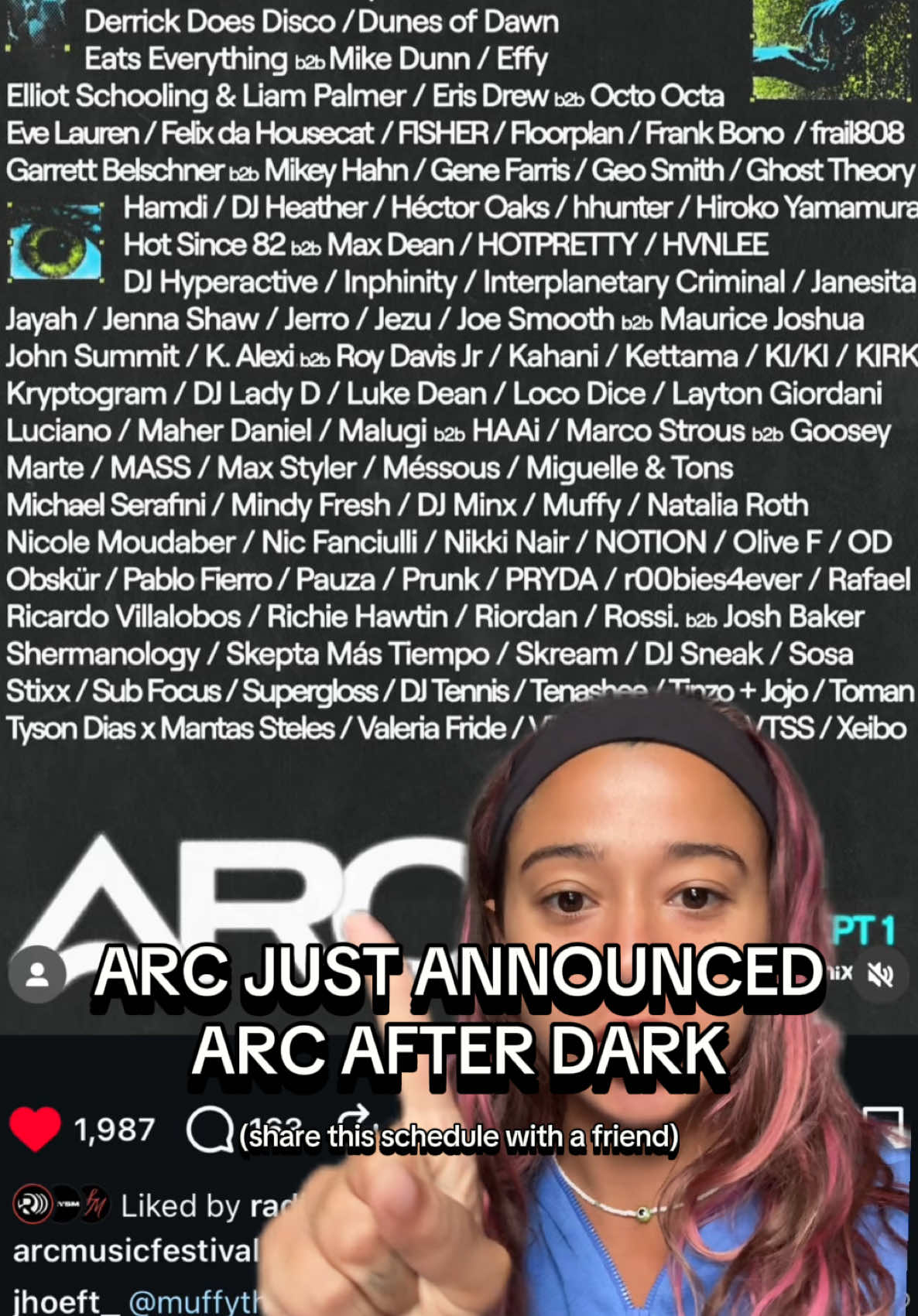 @ARC Music Festival just announced their ARC after dark lineup ‼️ #arcmusicfestival #arcafterdark #chicagoedm #chicagohousemusic #chicagotechno #chicagofestivals #aurispresents #edmnews 