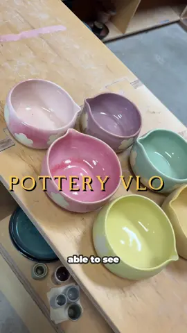 I am back from my pottery hiatus and will be making more matcha bowls!! I def have some things to improve on during my next throwing session, but I’m glad to be back in the studio!  My 6 bowls turns out so cute and so excited to throw new ones! I have around 6 bone dry bowls that I threw before my hiatus and it’s been sitting on the shelf for months. I ended up just wiping the bottom and sides to get rid of sharp edges and make the bottoms even. They are low key heavy since they are not trimmed, but I didn’t want them to go to waste!  I’ll have to glaze these next time after the bisque firing!  #pottery #ceramics #Vlog #dayinmylifevlog #sfblogger #sfpottery #potterystudio #ceramicsstudio 