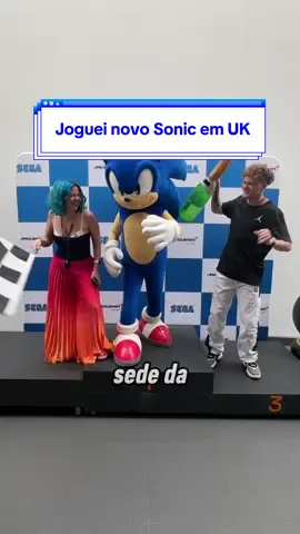 Esse foi o evento no Reino Unido para jogar Sonic Cross Worlds 1 mês antes !!! Acabei conhecendo a sede da McLaren, experiência incrível demais !! #thamasm #sonic #mclaren #sonicatmclaren 