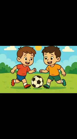 Kids Playing Football  #kids #babycartoon #animation #3d #cartoon #urdu 